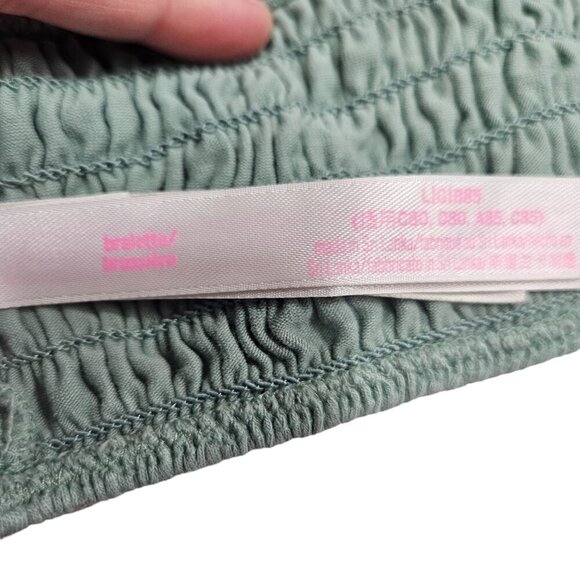 Victorias Secret Pink Smocked Triangle Bralette With Strappy Back Light Support - Picture 6 of 12